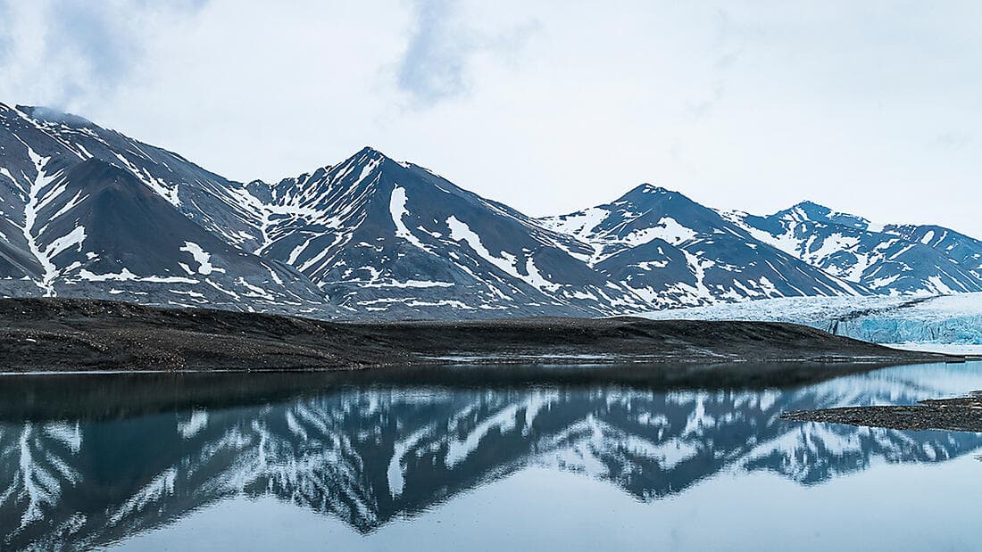 Fjords et glaciers du Spitzberg