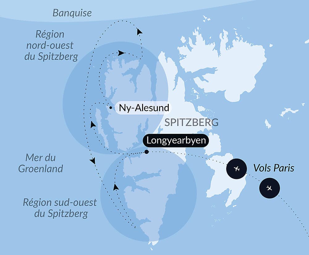 Fjords et glaciers du Spitzberg  null