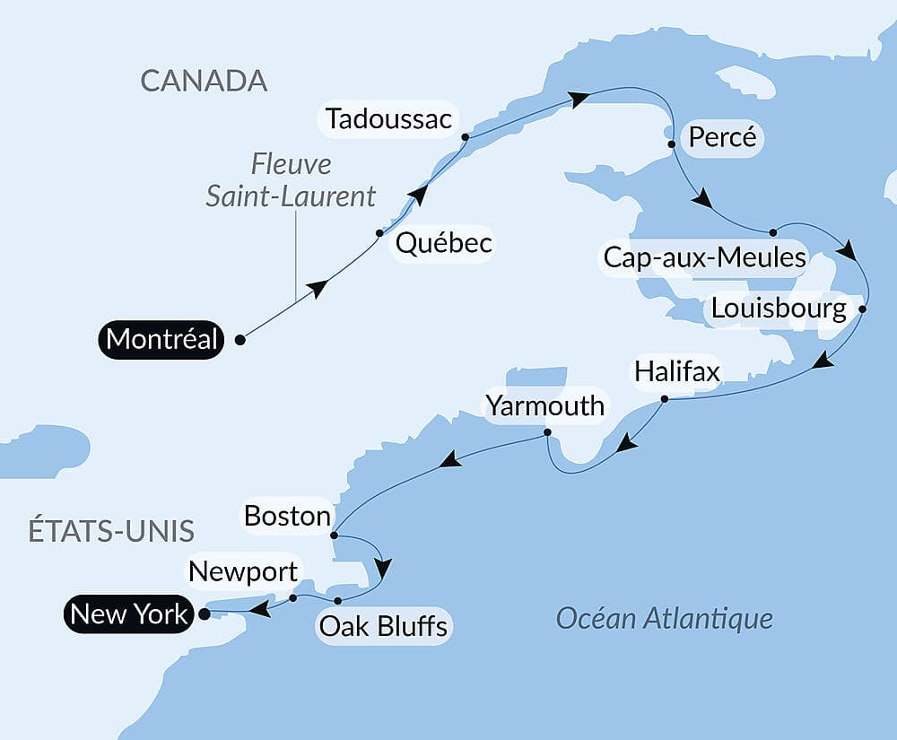 De la Belle Province à Big Apple : nature et cités remarquables