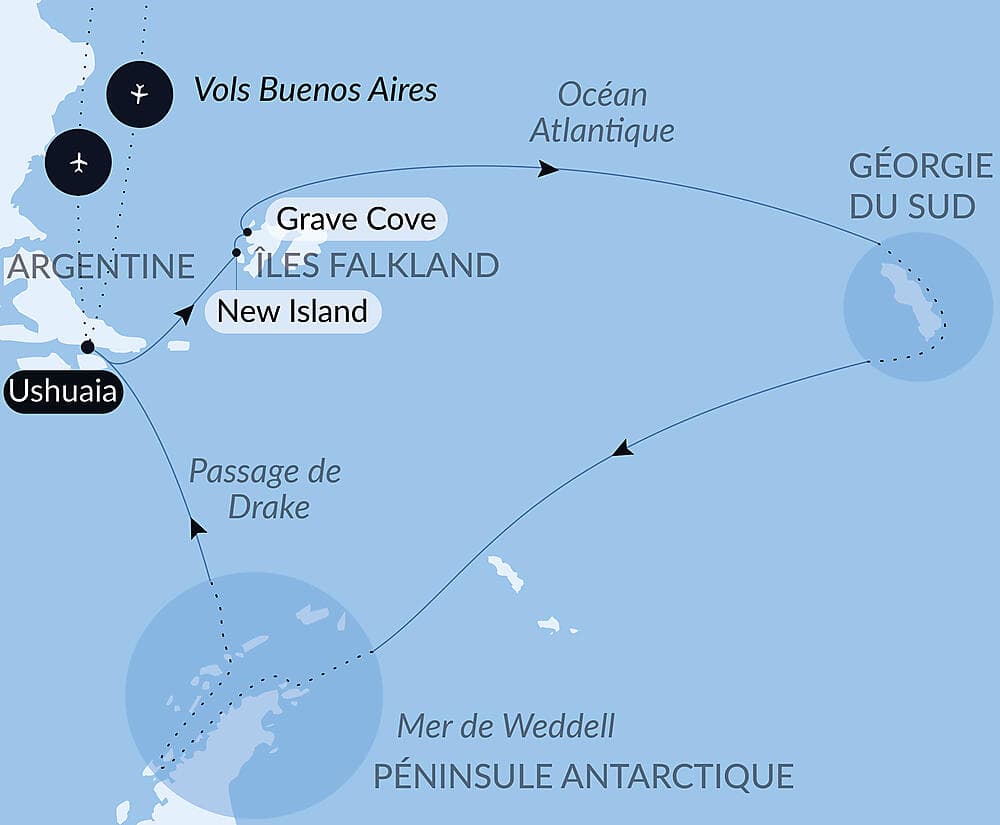 La grande boucle australe null